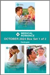 Book cover of Harlequin Medical Romance October 2024 - Box Set 1 of 2 by Alison Roberts