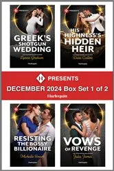Book cover of Harlequin Presents December 2024 - Box Set 1 of 2 by Lynne Graham