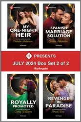 Book cover of Harlequin Presents July 2024 - Box Set 2 of 2 by Natalie Anderson