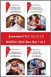 Book cover of Harlequin Presents March 2022 - Box Set 1 of 2 by Carol Marinelli