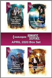 Book cover of Harlequin Romantic Suspense April 2020 Box Set by Geri Krotow