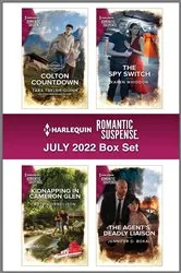 Book cover of Harlequin Romantic Suspense July 2022 - Box Set by Tara Taylor Quinn