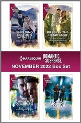 Book cover of Harlequin Romantic Suspense November 2022 - Box Set by Linda O. Johnston