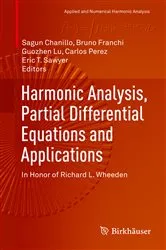 Book cover of Harmonic Analysis, Partial Differential Equations and Applications by Sagun Chanillo