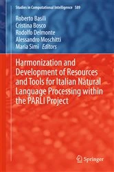 Book cover of Harmonization and Development of Resources and Tools for Italian Natural Language Processing within the PARLI Project by Roberto Basili