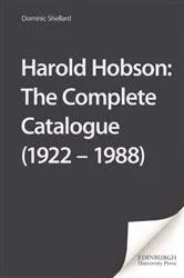 Book cover of Harold Hobson: The Complete Catalogue by Dominic Shellard