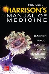 Book cover of Harrisons Manual of Medicine, 19th Edition (19th ed.) by Dennis L. Kasper