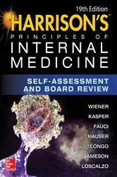Book cover of Harrisons Principles of Internal Medicine Self-Assessment and Board Review (19th ed.) by Charles Wiener