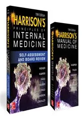 Book cover of Harrison's Principles of Internal Medicine Self-Assessment and Board Review, 19th Edition and Harrison's Manual of Medicine 19th Edition (EBook) VAL PAK (19th ed.) by Unknown