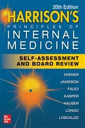 Book cover of Harrison's Principles of Internal Medicine Self-Assessment and Board Review, 20th Edition (20th ed.) by Charles Wiener