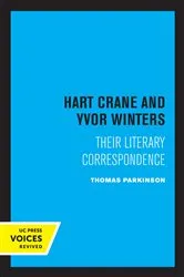 Book cover of Hart Crane and Yvor Winters by Thomas Parkinson