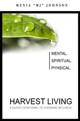 Book cover of Harvest Living by Johnson, Menia, 