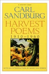 Book cover of Harvest Poems by Carl Sandburg