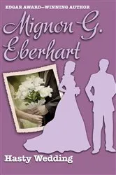 Book cover of HASTY WEDDING by Debbie Macomber