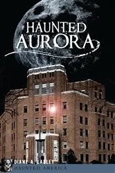 Book cover of Haunted Aurora by Diane A. Ladley