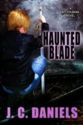 Book cover of Haunted Blade by J.C. Daniels