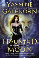 Book cover of Haunted Moon by Yasmine Galenorn