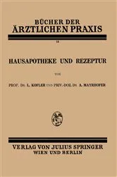 Book cover of Hausapotheke und Rezeptur by Unknown