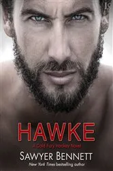 Book cover of Hawke by Sawyer Bennett