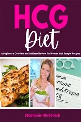 Book cover of HCG Diet by Stephanie Hinderock