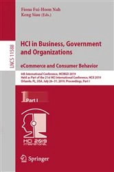 Book cover of HCI in Business, Government and Organizations. eCommerce and Consumer Behavior by Fiona Fui-Hoon Nah
