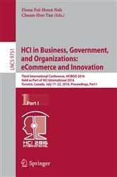 Book cover of HCI in Business, Government, and Organizations: eCommerce and Innovation by Fiona Fui-Hoon Nah