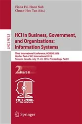Book cover of HCI in Business, Government, and Organizations: Information Systems by Fiona Fui-Hoon Nah