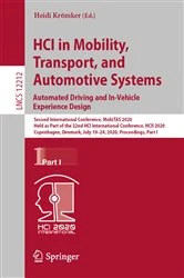 Book cover of HCI in Mobility, Transport, and Automotive Systems. Automated Driving and In-Vehicle Experience Design by Heidi Krömker