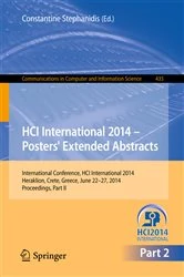 Book cover of HCI International 2014 - Posters' Extended Abstracts by Constantine Stephanidis