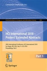 Book cover of HCI International 2018 – Posters' Extended Abstracts by Constantine Stephanidis