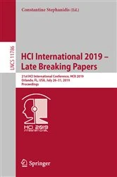 Book cover of HCI International 2019 – Late Breaking Papers by Constantine Stephanidis