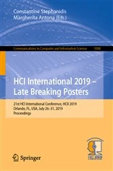 Book cover of HCI International 2019 – Late Breaking Posters by Constantine Stephanidis