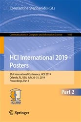 Book cover of HCI International 2019 - Posters by Constantine Stephanidis