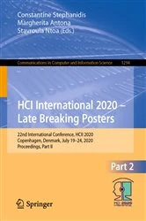 Book cover of HCI International 2020 – Late Breaking Posters by Constantine Stephanidis