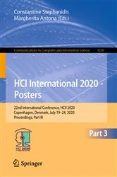Book cover of HCI International 2020 - Posters by Constantine Stephanidis