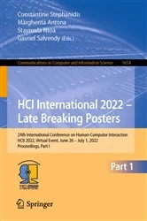 Book cover of HCI International 2022 – Late Breaking Posters by Constantine Stephanidis