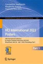 Book cover of HCI International 2022 Posters by Constantine Stephanidis