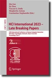 Book cover of HCI International 2023 – Late Breaking Papers by Qin Gao