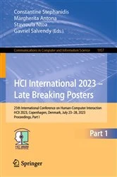 Book cover of HCI International 2023 – Late Breaking Posters by Constantine Stephanidis