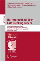 Book cover of HCI International 2024 – Late Breaking Papers by Aaron Marcus