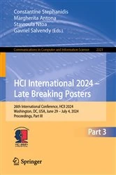 Book cover of HCI International 2024 – Late Breaking Posters by Constantine Stephanidis
