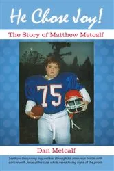 Book cover of He Chose Joy! by Dan Metcalf