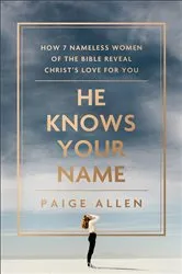 Book cover of He Knows Your Name by Paige Allen