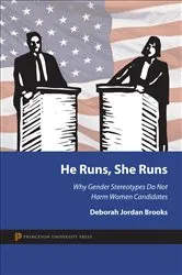 Book cover of He Runs, She Runs by Deborah Jordan Brooks