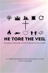Book cover of He Tore the Veil by Ali Baugh