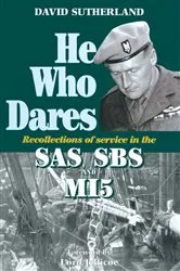 Book cover of He Who Dares by David Sutherland