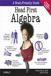 Book cover of Head First Algebra by Unknown