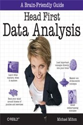 Book cover of Head First Data Analysis by Michael Milton