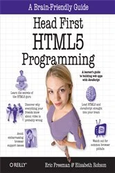 Book cover of Head First HTML5 Programming by Eric Freeman