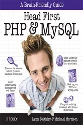 Book cover of Head First PHP & MySQL by Lynn Beighley